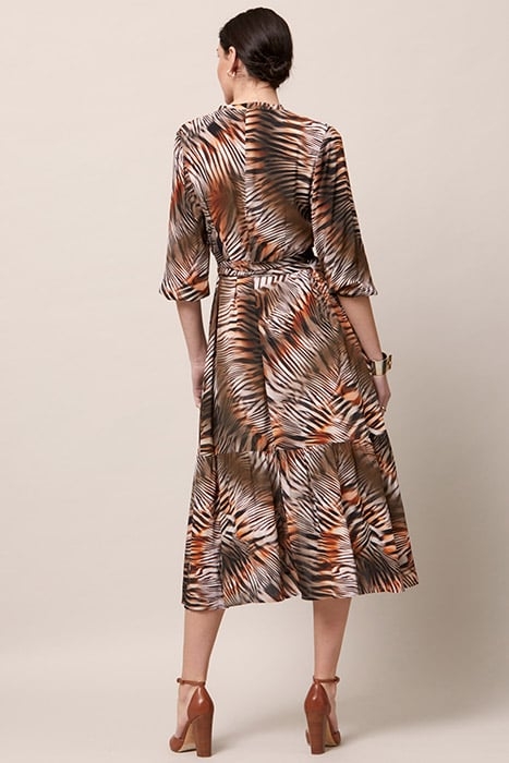 BEVERLY ZEBRA PRINT DRESS PRINT 2