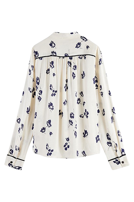 SLIM-FIT SHIRT WITH PIPING DETAIL TULIPS 2