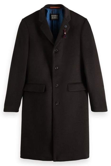 CLASSIC WOOL-BLEND OVERCOAT EARTH 1