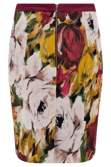 AUTUMN GARDEN BROCAD MINI SKIRT PRINT 5