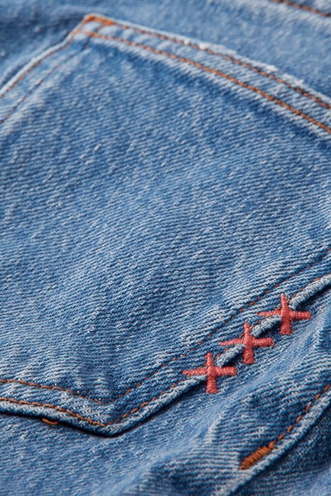 THE WAVE HIGH RISE SUPER WIDE JEANS — SMASH AND GRAB SMASH A 3