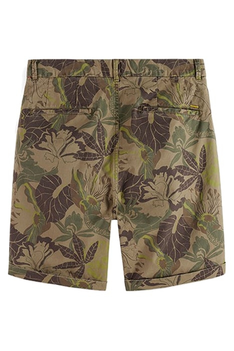 STUART- PRINTED PIMA COTTON CHINO SHORT CAMO FLORAL AOP 2