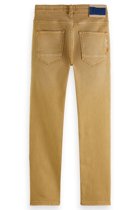 STRUMMER SLIM JEANS — GARMENT DYED COLOURS SAND 2