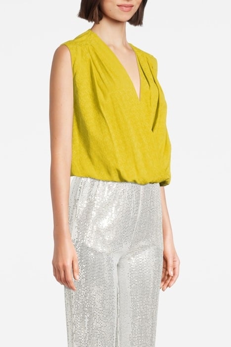 INES 12 BODY CREPE DE CHINE JA ANTIQUE MOSS 4