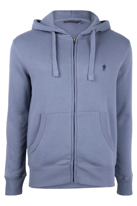 FC ZIP HOOD LGT.BLUE / MARINE 1