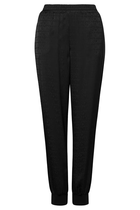 JOGGING IN TWILL ALLOVER LOGO BLACK 3