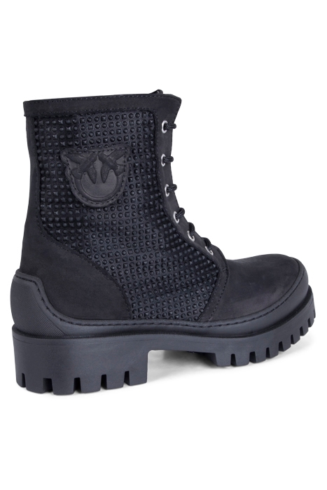 SALVIA TRONCHETTO CANVAS+NUBUC BLACK 3