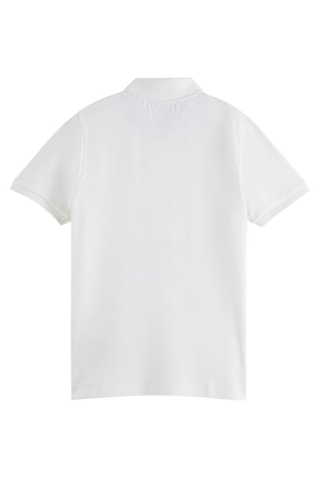 PIMA COTTON SHORT-SLEEVED POLO ECRU 2