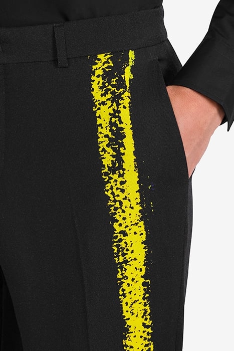 TONY VIRAMONTES ARCHIVE COOL WOOL TROUSERS BLACK 4