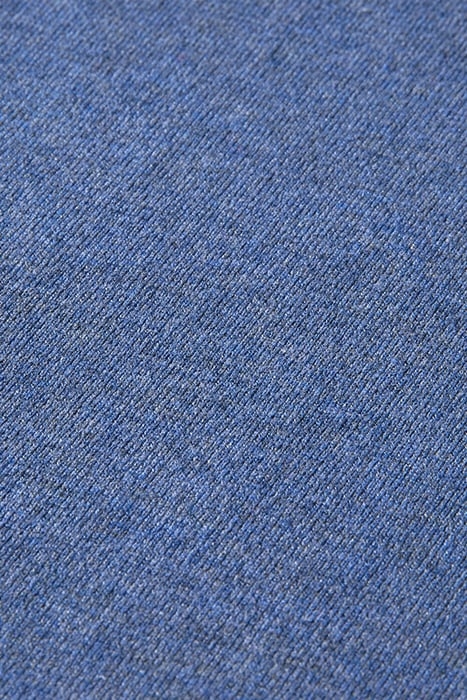 ECOVERO VISCOSE-BLEND TURTLENECK PULLOVER DENIM BLUE MELANGE 3