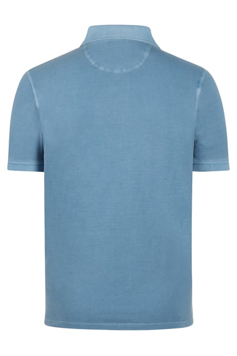 PIQUE POLO GMD DARK AQUA 2