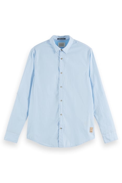 REGULAR-FIT POPLIN SHIRT WITH SLEEVE ROLL-UP COMBO C 1