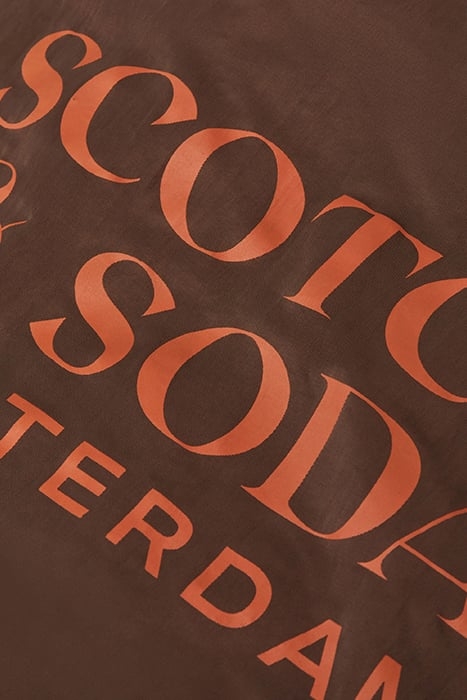 UNISEX FOLDABLE TOTE BAG BROWN 5