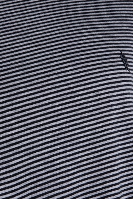 SMALL STRIPE Y/D MARINE / GREY MEL 3