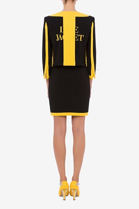 LIFE VEST CREPE JACKET BLACK 2