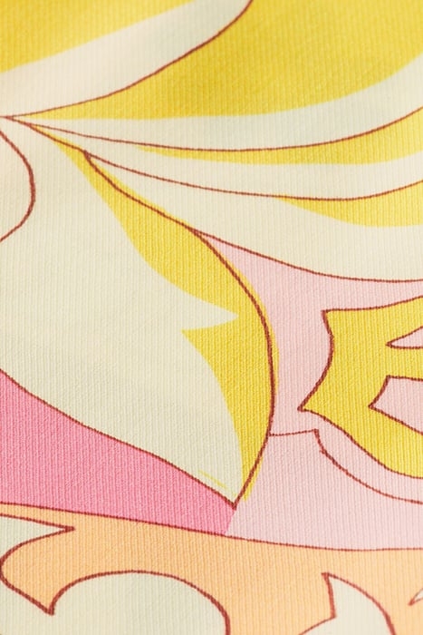 CAMP SHIRT WITH PLACED PRINT BLUSH PEACH 6