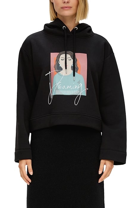 S.OLIVER RLW SWEATSHIRTS GREY/BLACK 1