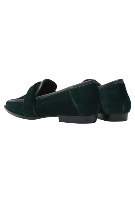 DELPHINE LOAFER DK GREEN VELVET 2