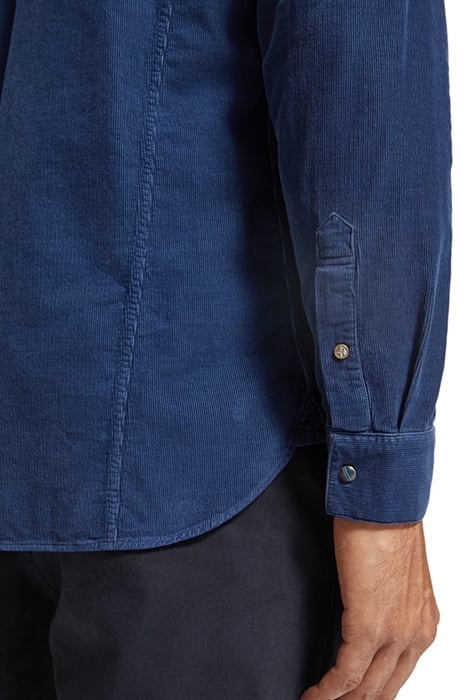 ARCHIVE FINE CORDUROY WESTERN SHIRT DENIM BLUE 7