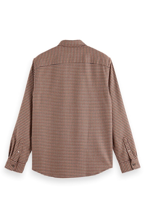 MINIMAL GRINDLE YARN CHECK BERRY WINE CHECK 4