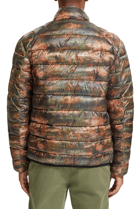 SHORT PUFFER JACKET CAMO AOP 2