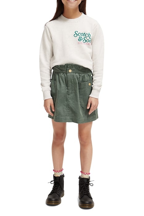 RELAXED FIT ARTWORK SWEATSHIRT OFF WHITE 2