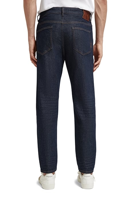 THE DROP REGULAR TAPERED JEANS — DEEP INK 2