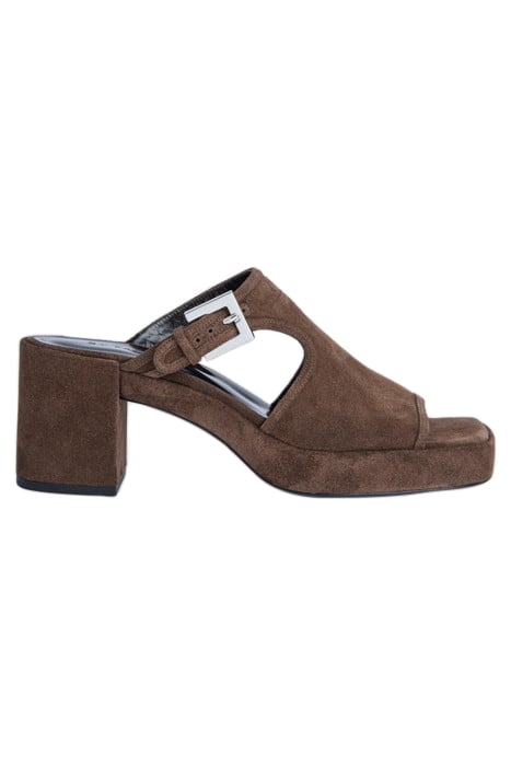 MELBA WOOD SUEDE LEATHER 1