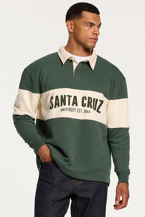 SANTA CRUZ POLO SWEATER CILANTRO GREEN 1