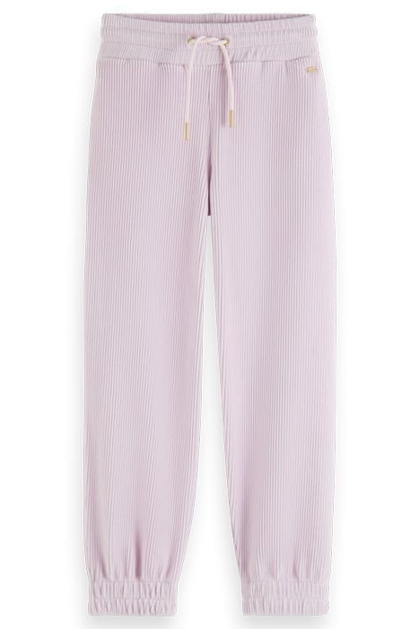 RELAXED-FIT CORDUROY SWEATPANTS DISCO PINK MELANGE 4