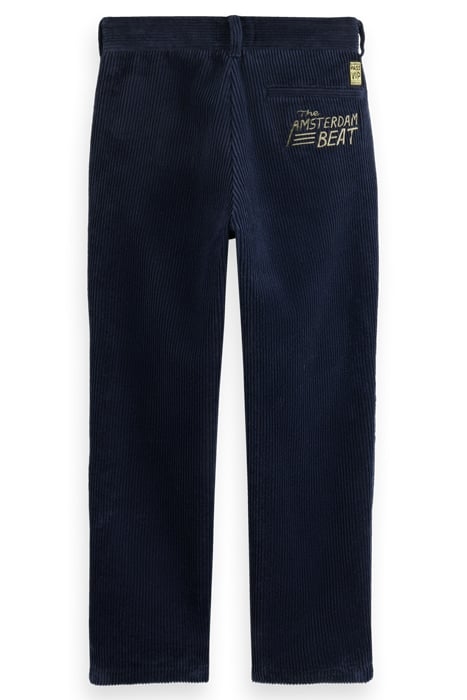 LOOSE TAPERED FIT CORDUROY PANTS IN ORGANIC COTTON NIGHT 5