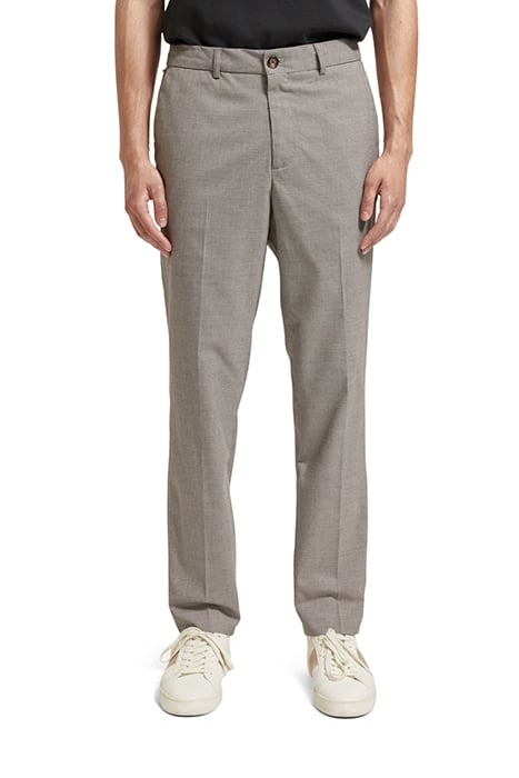 IRVING SLIM TAPERED CHINO IN RECYCLED POLYESTER BLEND ECRU N 1