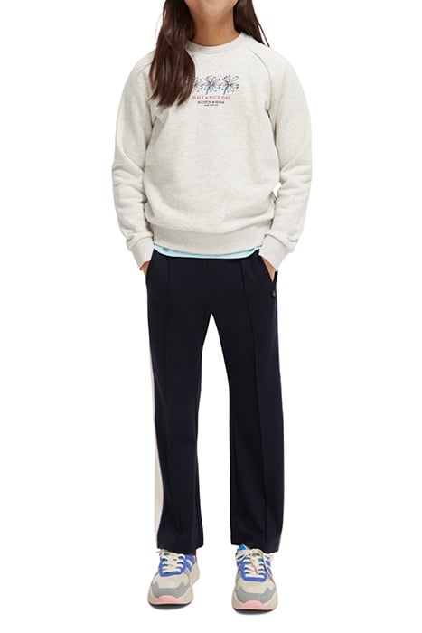 WIDE LEG CONTRAST PANEL SWEATPANTS NIGHT 3