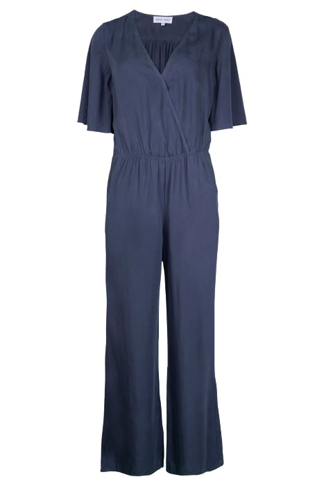 FLOWY SLEEVE JUMPSUIT CROWN BLUE 1