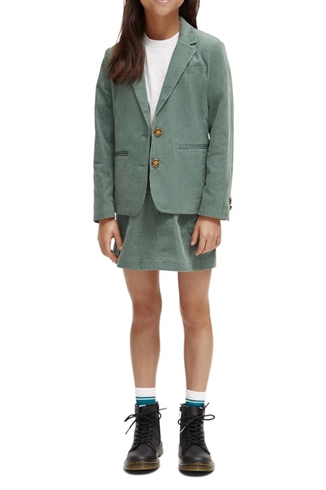 CORDUROY MINI SKIRT ARCHIVE GREEN 3