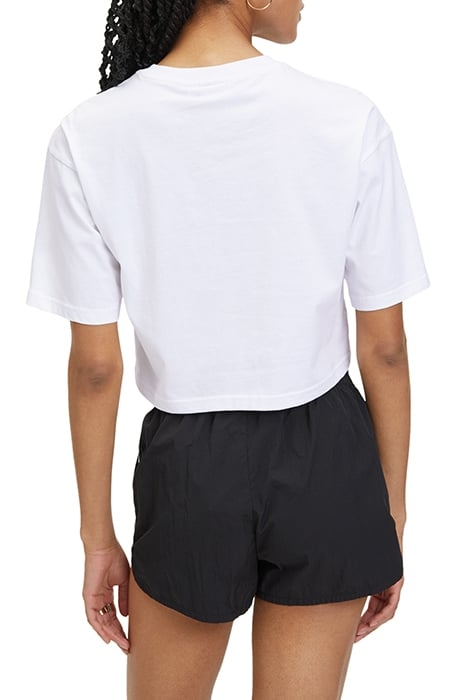 LUCENA CROPPED GRAPHIC TEE BRIGHT WHITE 2