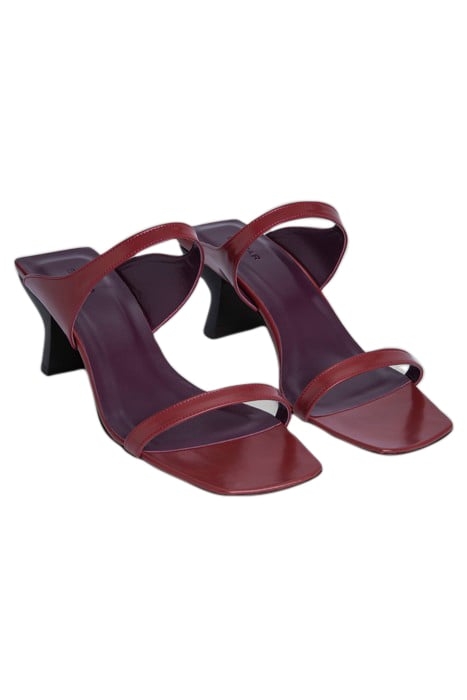 PAOLA RED SEMI PATENT LEATHER 2
