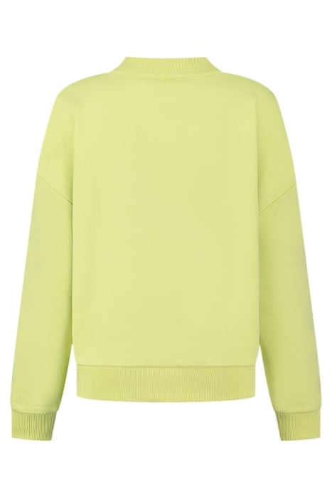 NIKKIE SWEATER BRIGHT GREEN 2