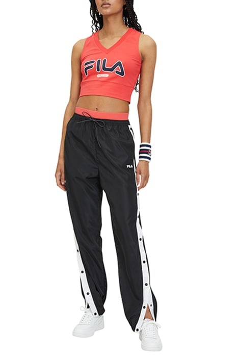 LAIXI CROPPED V-NECK TOP CAYENNE 3