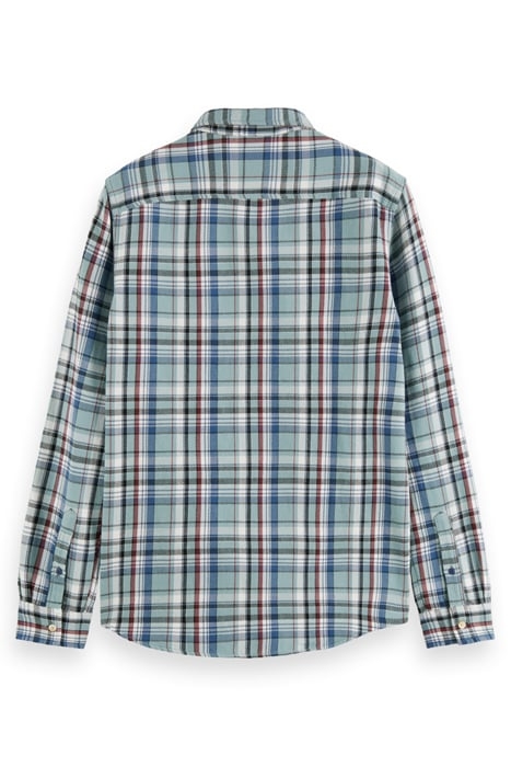 ARCHIVE FLANNEL CHECK BLUE RED CHECK 5