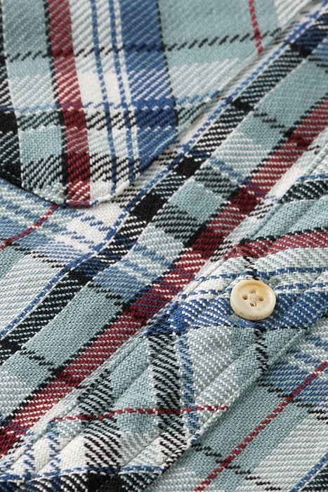 ARCHIVE FLANNEL CHECK BLUE RED CHECK 8