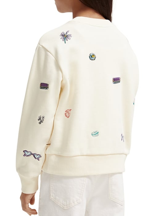 ALL-OVER EMBROIDERED SWEATSHIRT FESTIVAL EMBROIDERY 2