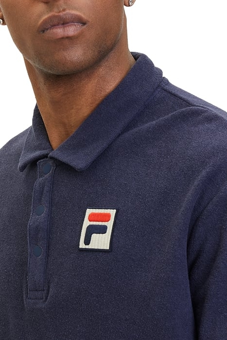 LIVERPOOL TOWELLING POLO SHIRT BLACK IRIS 6