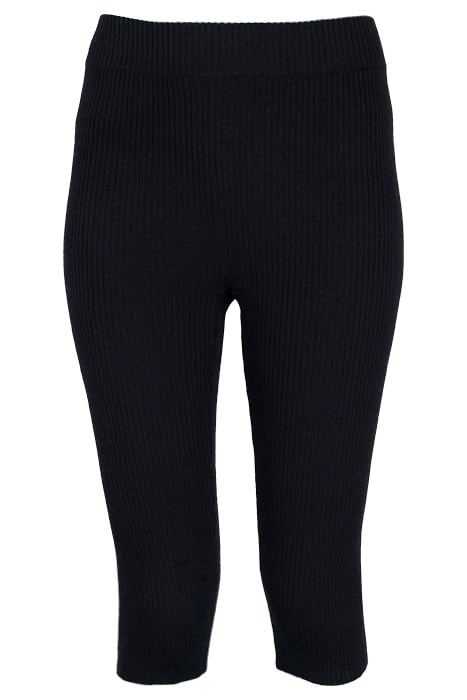 TUNE RIB BIKER SHORTS BLACK 1