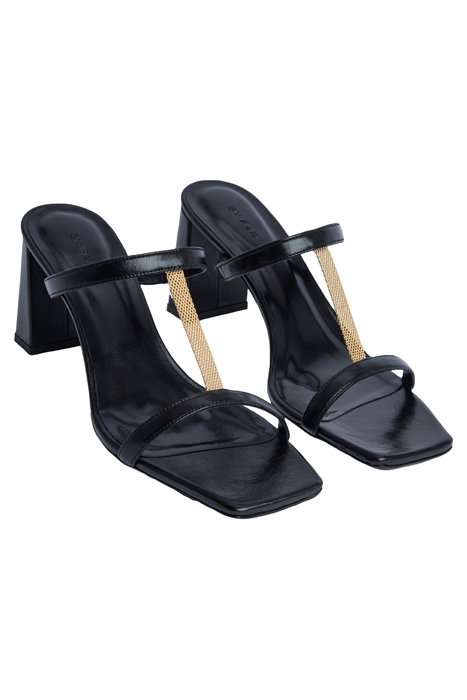 CHLOE BLACK CREASED LEATHER 2