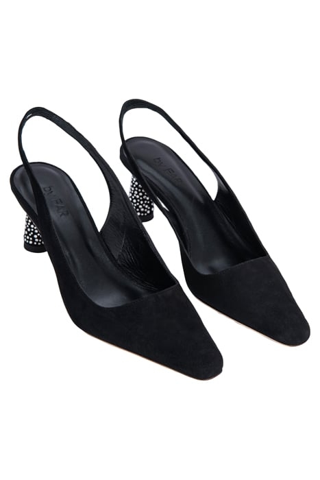 DIANA BLACK SUEDE LEATHER 2