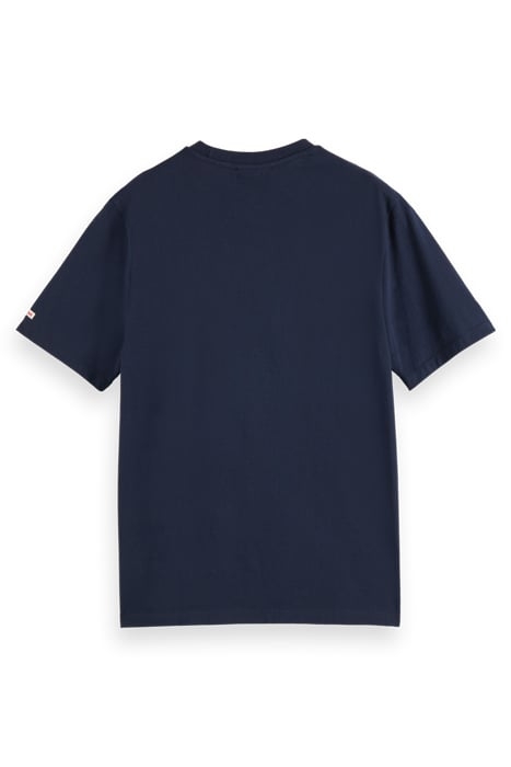 REGULAR-FIT FRONT ARTWORK T-SHIRT IN ORGANIC COTTON NIGHT 5