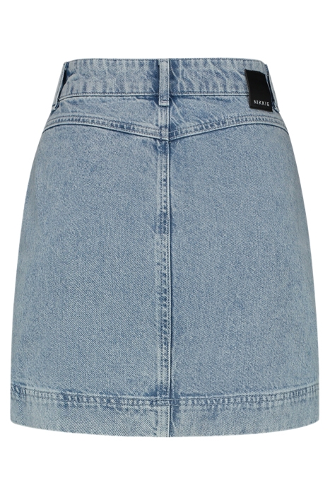 BIBI DENIM SKIRT LIGHT BLUE DENIM 2