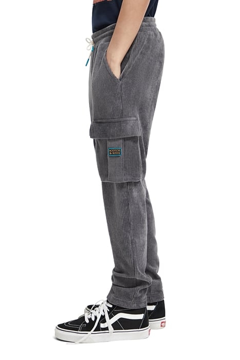 CORDUROY CARGO SWEATPANTS CONTAINS ORGANIC COTTON ANTRA 6