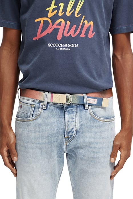 REVERSIBLE PRINTED TAPE BELT BLURRED LANDSCAPE 4